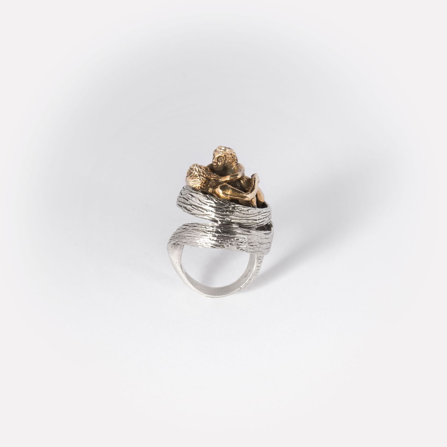Anello Dea Bendata Preziosit Officina Orafa Gioielli